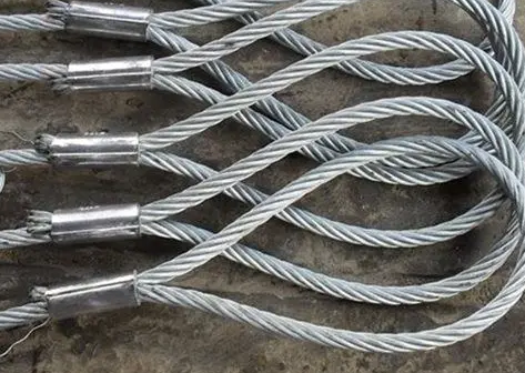 压制钢丝绳索具的报废标准