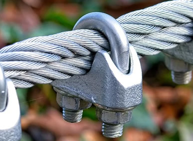 设备起吊钢丝绳卡扣正确使用方法