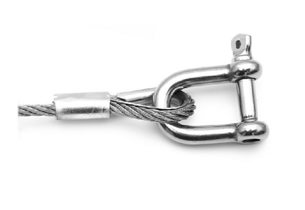 成华钢丝绳连接件D型不锈钢卸扣