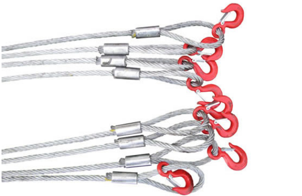 钢丝绳索具吊装大型工件需要注意哪些