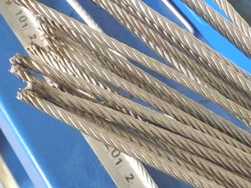 如何鉴别钢丝绳索具是否缺丝